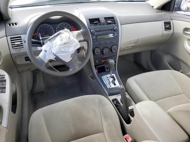 2T1BU4EE2AC533001 - 2010 TOYOTA COROLLA BASE Schwarz Foto 8