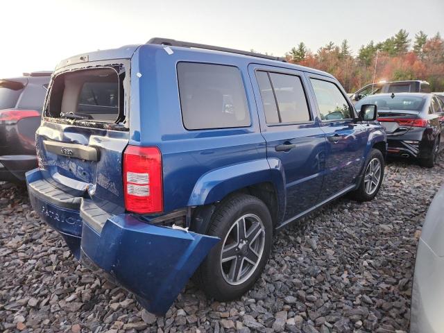 1J4FF28B89D209903 - 2009 JEEP PATRIOT SPORT BLUE photo 3