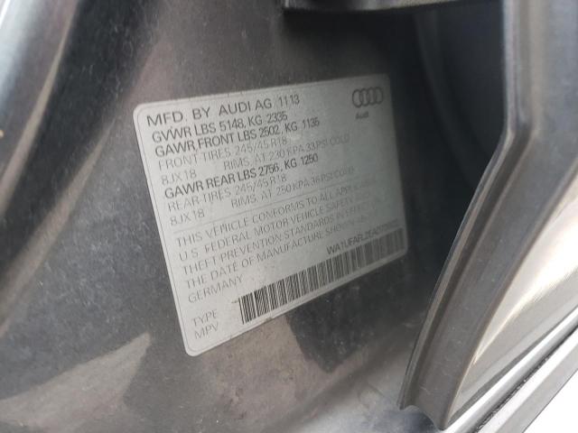 WA1UFAFL2EA073602 - 2014 AUDI A4 ALLROAD PREMIUM PLUS GRAY photo 12