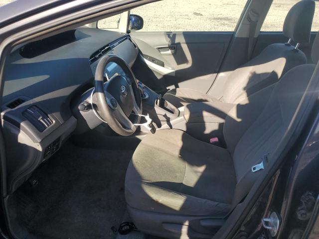 JTDKN3DU7B1371582 - 2011 TOYOTA PRIUS ნაცრისფერი ფოტო 7