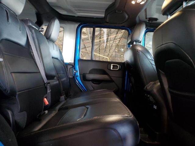 1C4JJXP63NW178722 - 2022 JEEP WRANGLER U SAHARA 4XE BLUE photo 10