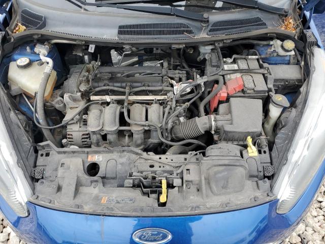 3FADP4EJ8KM128093 - 2019 FORD FIESTA SE Bleu photo 11
