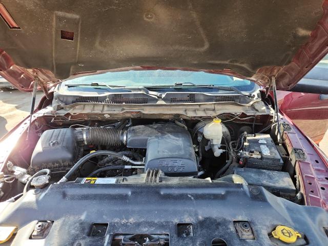 1C6RR6FG0GS382802 - 2016 RAM 1500 ST BURGUNDY photo 11