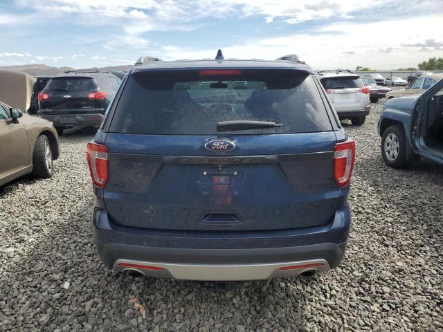 1FM5K7DH7HGD91042 - 2017 FORD EXPLORER XLT أزرق صورة 12