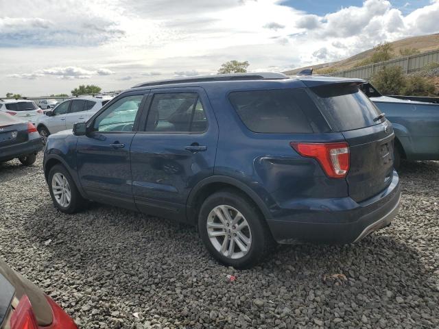1FM5K7DH7HGD91042 - 2017 FORD EXPLORER XLT أزرق صورة 4