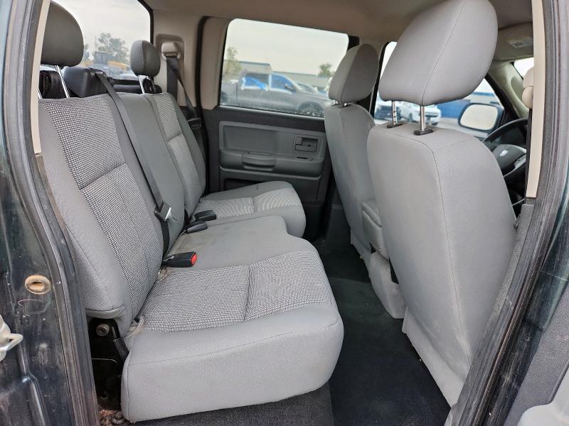 1D7RW3GP4BS661845 - 2011 DODGE DAKOTA SLT Zielony zdjęcie 10