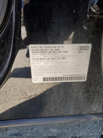 WA1DGAFP3DA056953 - 2013 AUDI Q5 PREMIUM PLUS შავი ფოტო 13