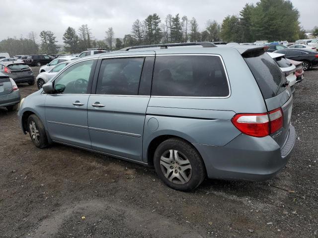 5FNRL38717B017581 - 2007 HONDA ODYSSEY EXL TEAL photo 2