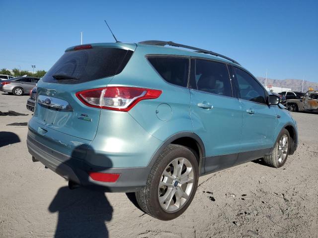 1FMCU0H93DUB46679 - 2013 FORD ESCAPE SEL TURQUOISE photo 3