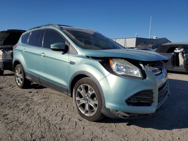 1FMCU0H93DUB46679 - 2013 FORD ESCAPE SEL TURQUOISE photo 4