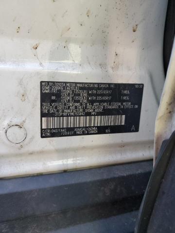 2T3P1RFV1MC155842 - 2021 TOYOTA RAV4 XLE თეთრი ფოტო 12