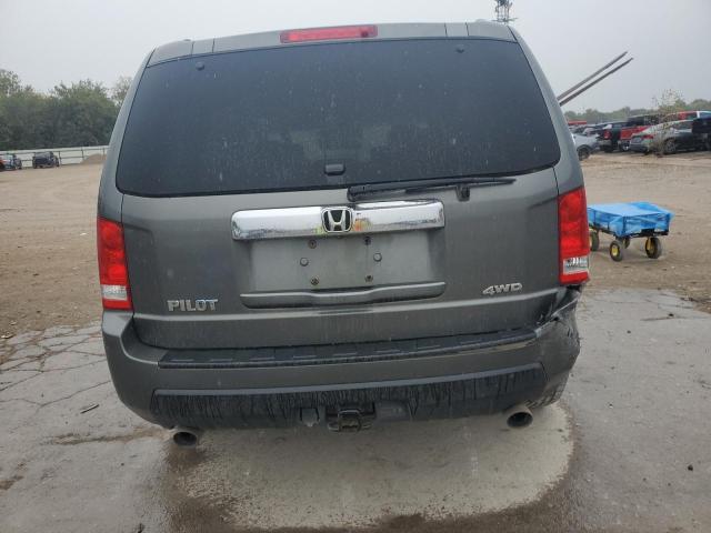 5FNYF48619B009743 - 2009 HONDA PILOT EXL GRAY photo 6