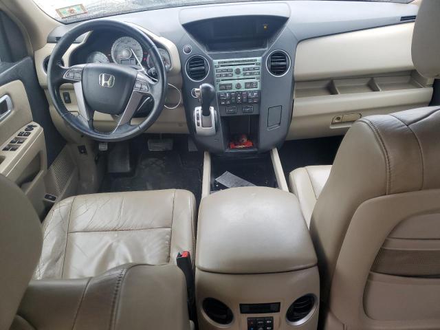 5FNYF48619B009743 - 2009 HONDA PILOT EXL GRAY photo 8