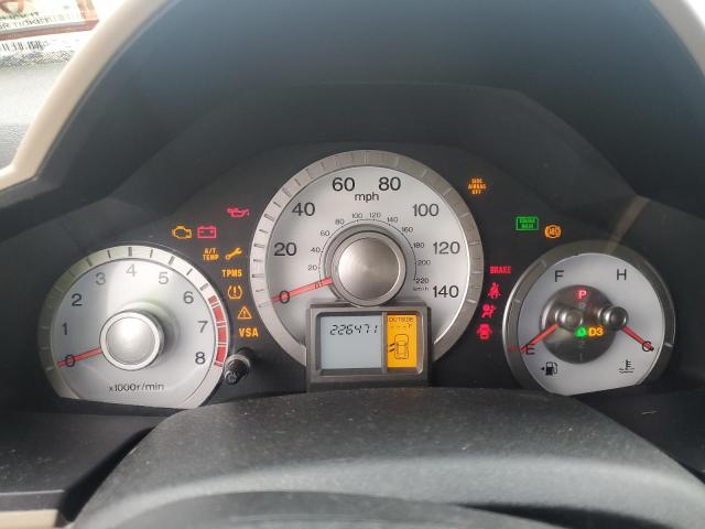 5FNYF48619B009743 - 2009 HONDA PILOT EXL GRAY photo 9