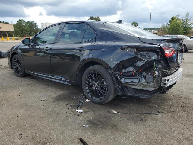 4T1T11AK2NU057926 - 2022 TOYOTA CAMRY SE BLACK photo 2