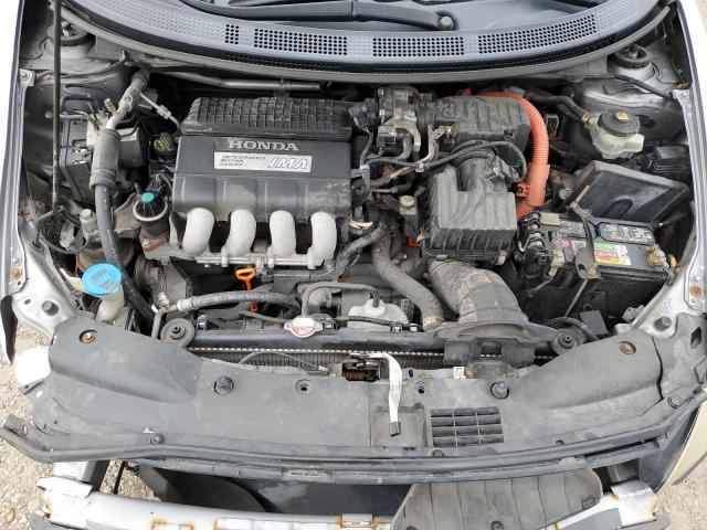 JHMZF1D40BS006444 - 2011 HONDA CR-Z GRAY photo 11
