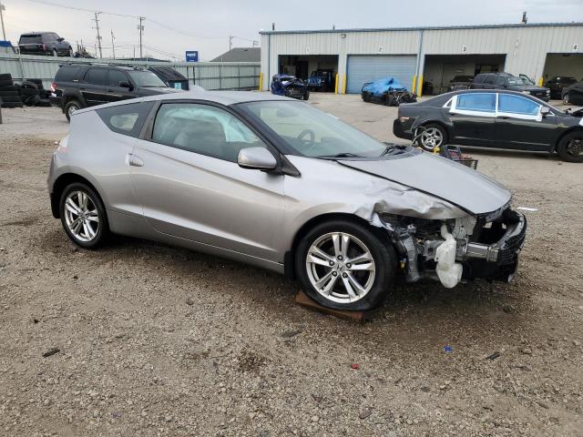JHMZF1D40BS006444 - 2011 HONDA CR-Z GRAY photo 4