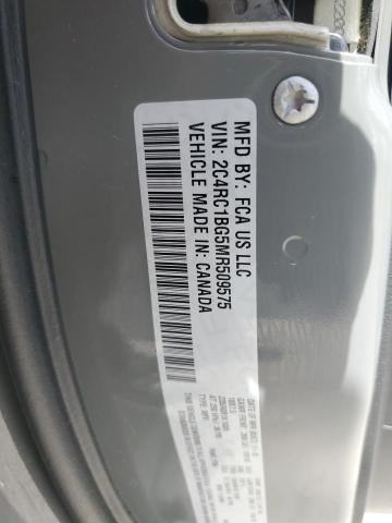 2C4RC1BG5MR509575 - 2021 CHRYSLER PACIFICA TOURING L Մոխրագույն լուսանկար 13