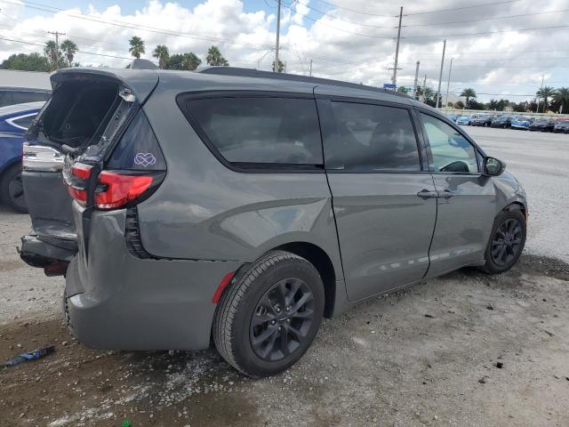 2C4RC1BG5MR509575 - 2021 CHRYSLER PACIFICA TOURING L Մոխրագույն լուսանկար 3