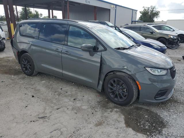 2C4RC1BG5MR509575 - 2021 CHRYSLER PACIFICA TOURING L Մոխրագույն լուսանկար 4