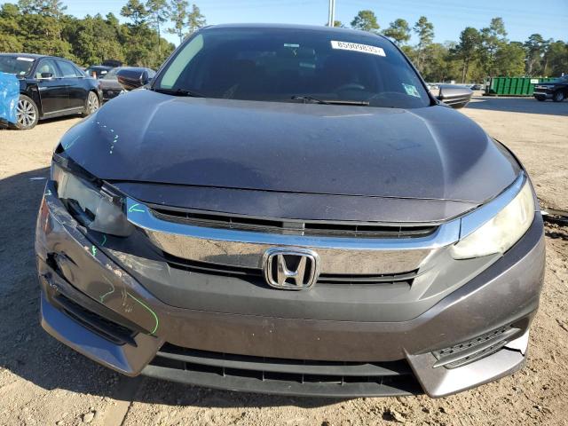 19XFC2F54GE045668 - 2016 HONDA CIVIC LX GRAY photo 5