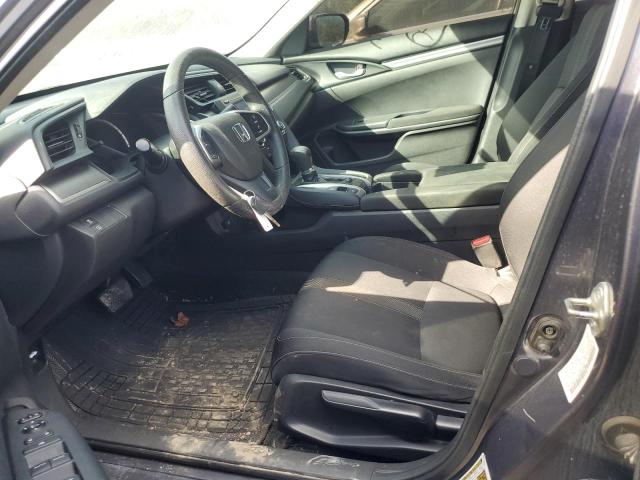 19XFC2F54GE045668 - 2016 HONDA CIVIC LX GRAY photo 7