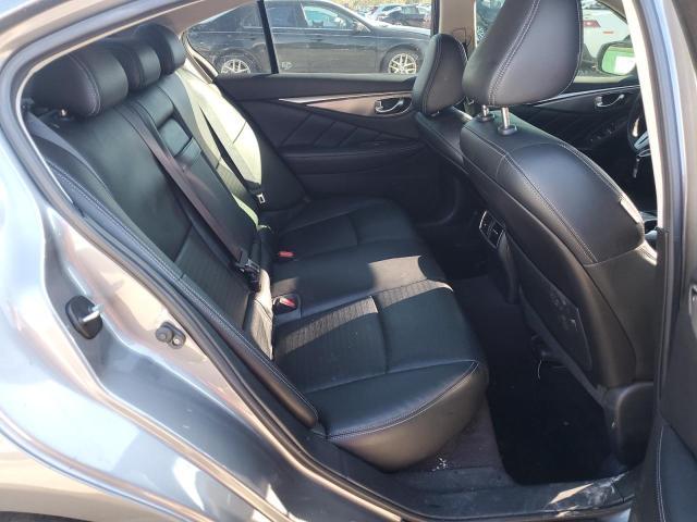 JN1EV7AP8KM541162 - 2019 INFINITI Q50 LUXE GRAY photo 10