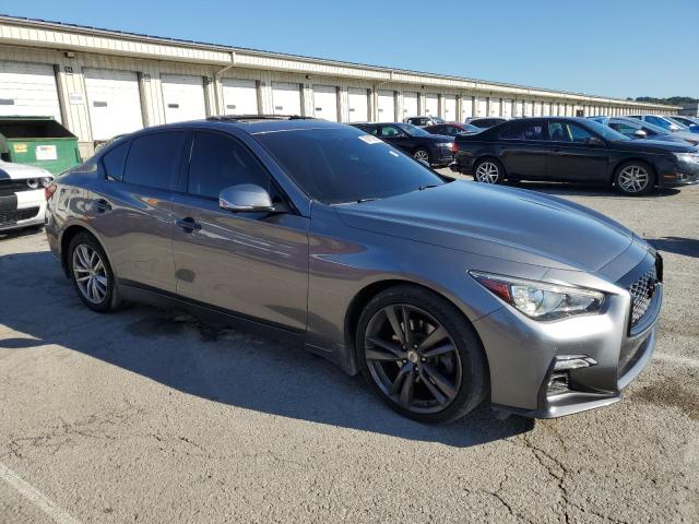 JN1EV7AP8KM541162 - 2019 INFINITI Q50 LUXE GRAY photo 4