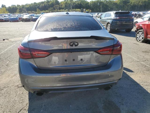 JN1EV7AP8KM541162 - 2019 INFINITI Q50 LUXE GRAY photo 6