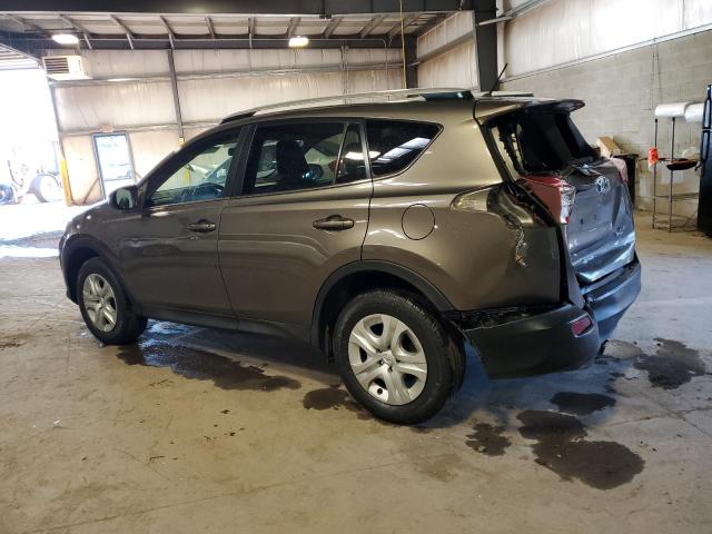 JTMBFREV3ED070270 - 2014 TOYOTA RAV4 LE 棕色 照片 2