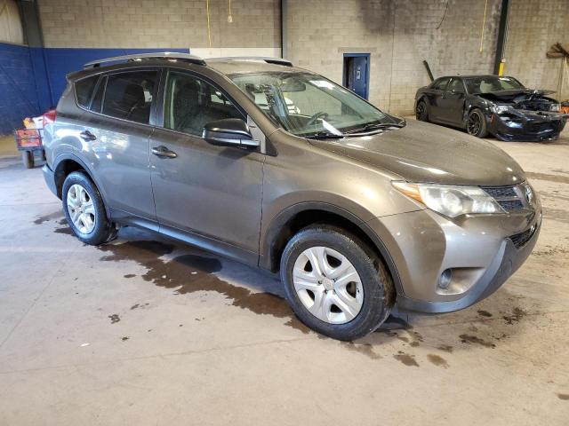 JTMBFREV3ED070270 - 2014 TOYOTA RAV4 LE 棕色 照片 4