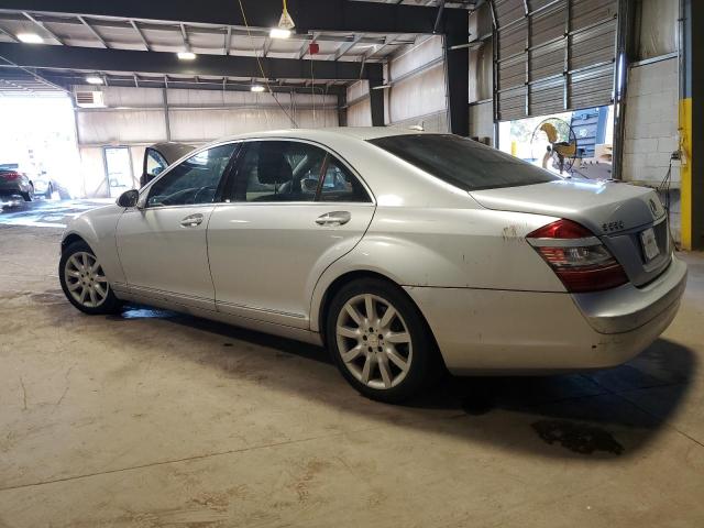 WDDNG86X48A222976 - 2008 MERCEDES-BENZ S 550 4MATIC SILVER photo 2