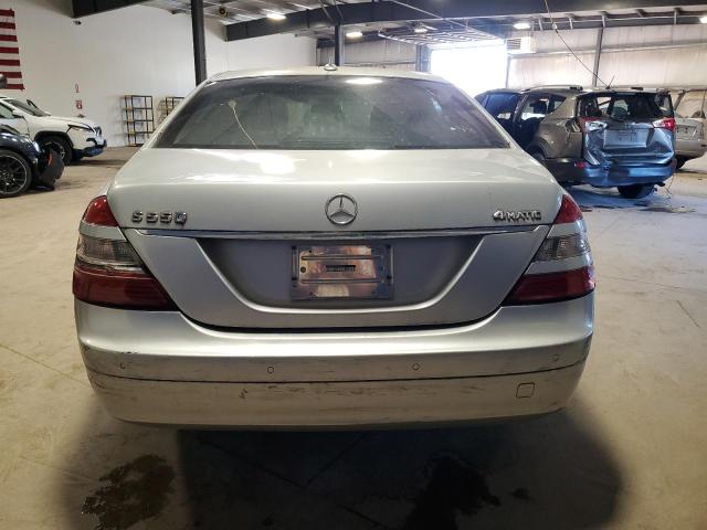WDDNG86X48A222976 - 2008 MERCEDES-BENZ S 550 4MATIC SILVER photo 6