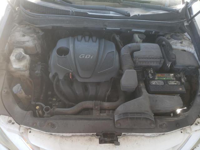5NPEB4AC8DH783335 - 2013 HYUNDAI SONATA GLS თეთრი ფოტო 11