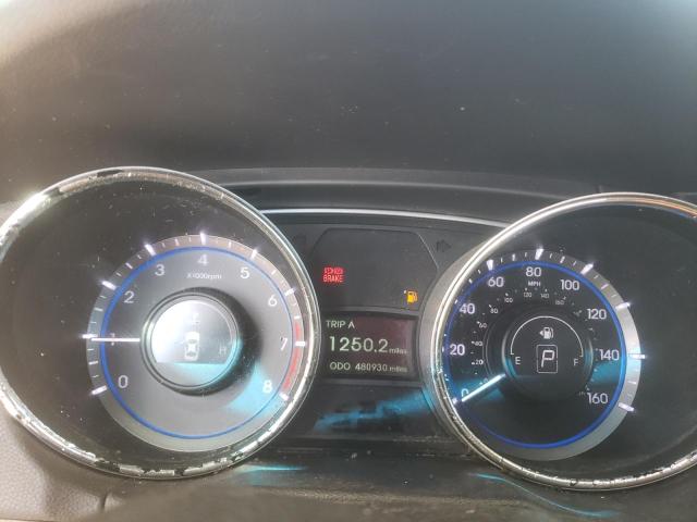 5NPEB4AC8DH783335 - 2013 HYUNDAI SONATA GLS თეთრი ფოტო 9