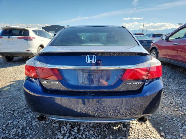 1HGCR2F59DA141894 - 2013 HONDA ACCORD SPORT ლურჯი ფოტო 6