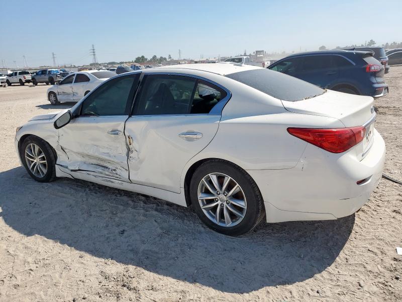 JN1BV7AP1FM356699 - 2015 INFINITI Q50 BASE Beyaz fotoğraf 2
