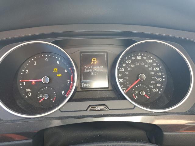 3VV2B7AX3MM143455 - 2021 VOLKSWAGEN TIGUAN SE Srebrny zdjęcie 9