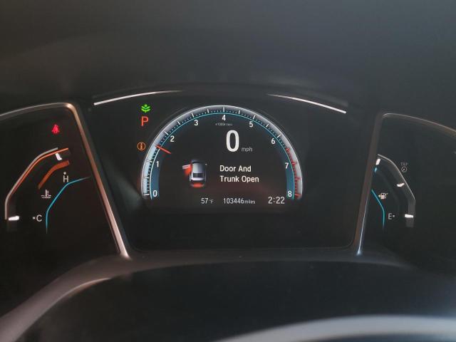 2HGFC3B71JH354489 - 2018 HONDA CIVIC EXL თეთრი ფოტო 9