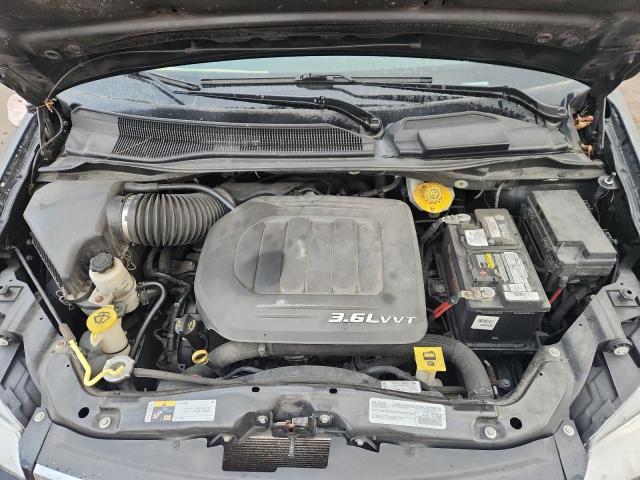 2C4RC1CG3FR697305 - 2015 CHRYSLER TOWN & COU TOURING L BLACK photo 12