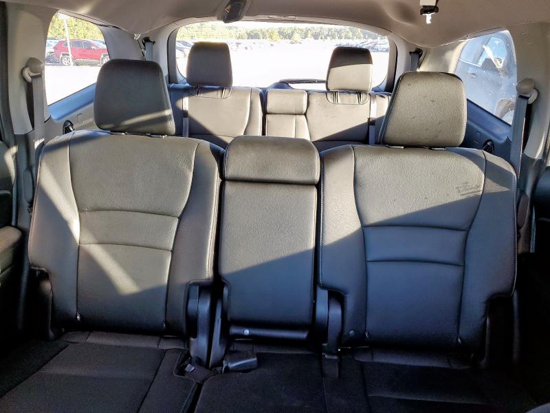 5FNYF5H54NB006343 - 2022 HONDA PILOT EXL BLACK photo 10