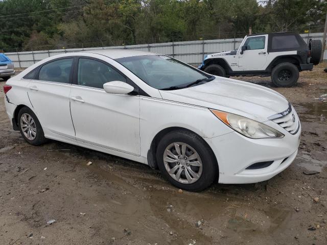 5NPEB4AC0CH376463 - 2012 HYUNDAI SONATA GLS თეთრი ფოტო 4