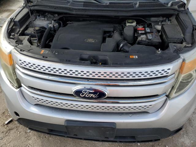 1FM5K7D8XEGA31100 - 2014 FORD EXPLORER XLT Արծաթագույն լուսանկար 12