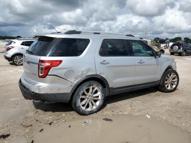 1FM5K7D8XEGA31100 - 2014 FORD EXPLORER XLT Արծաթագույն լուսանկար 3