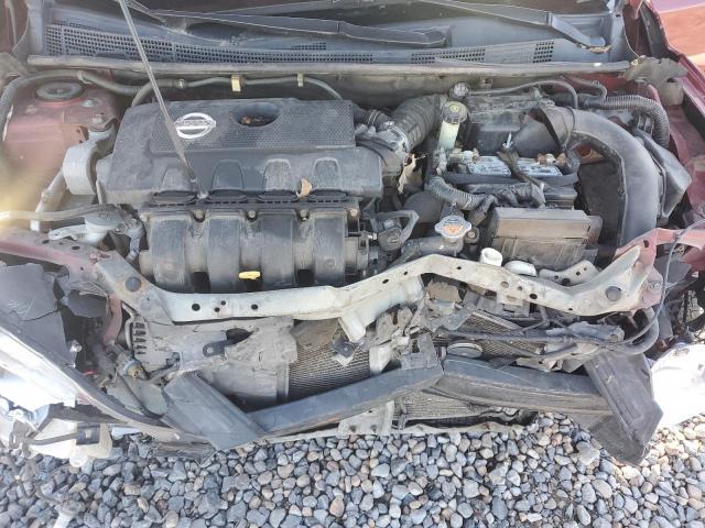 3N1AB7AP2EY272908 - 2014 NISSAN SENTRA S RED photo 11
