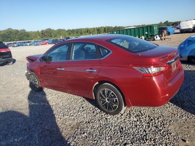 3N1AB7AP2EY272908 - 2014 NISSAN SENTRA S RED photo 2