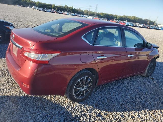 3N1AB7AP2EY272908 - 2014 NISSAN SENTRA S RED photo 3