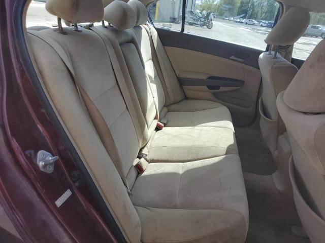 1HGCP26399A176253 - 2009 HONDA ACCORD LX MAROON photo 10
