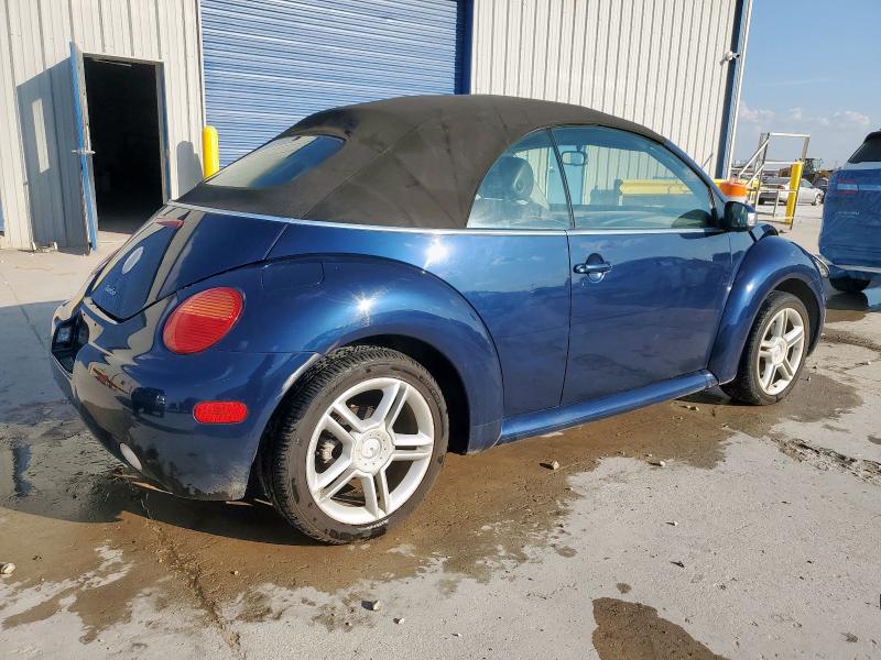 3VWCD31Y54M338517 - 2004 VOLKSWAGEN NEW BEETLE GLS BLUE photo 3