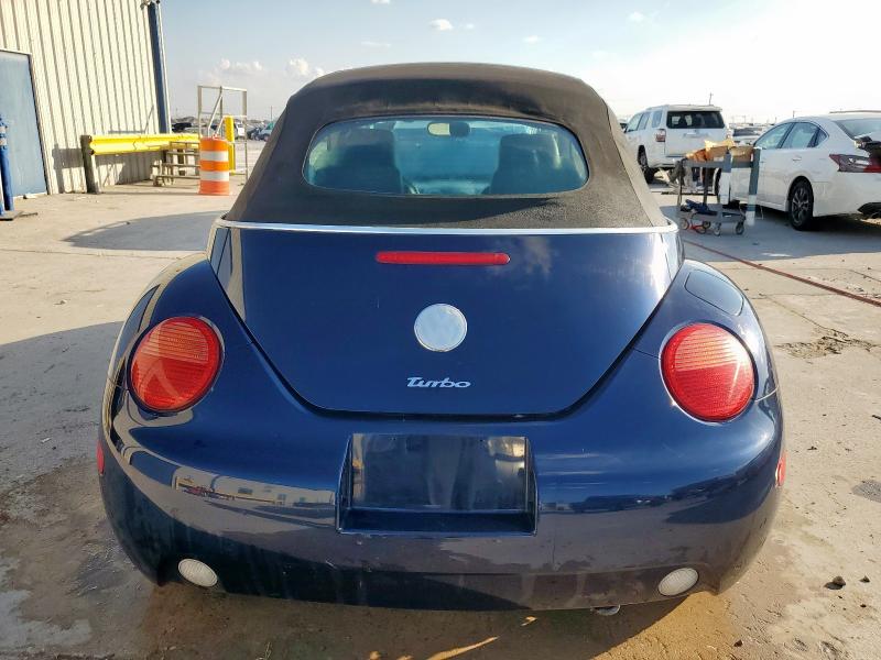 3VWCD31Y54M338517 - 2004 VOLKSWAGEN NEW BEETLE GLS BLUE photo 6